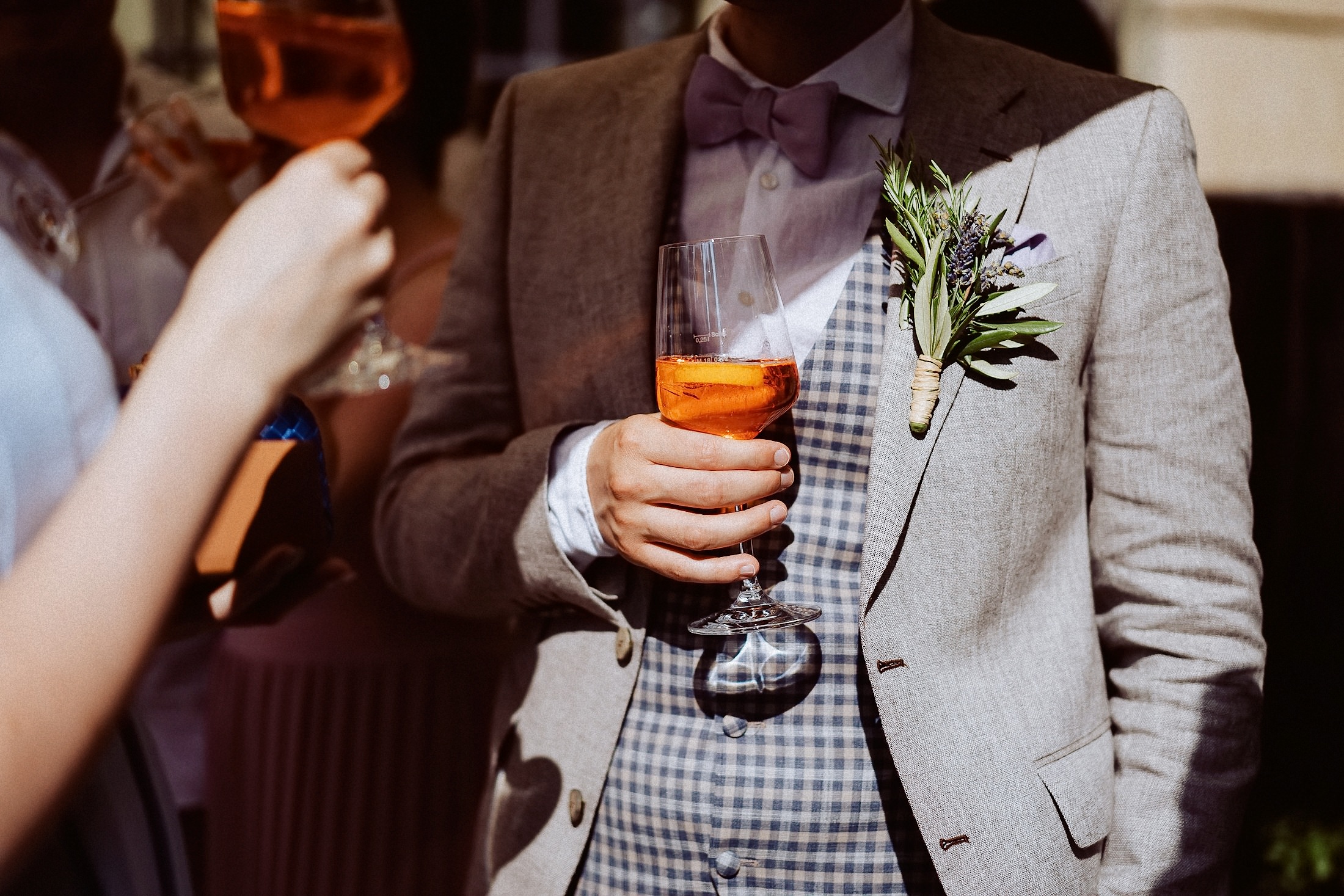 Aperol Spritz bei der Hochzeit in der Pfalz