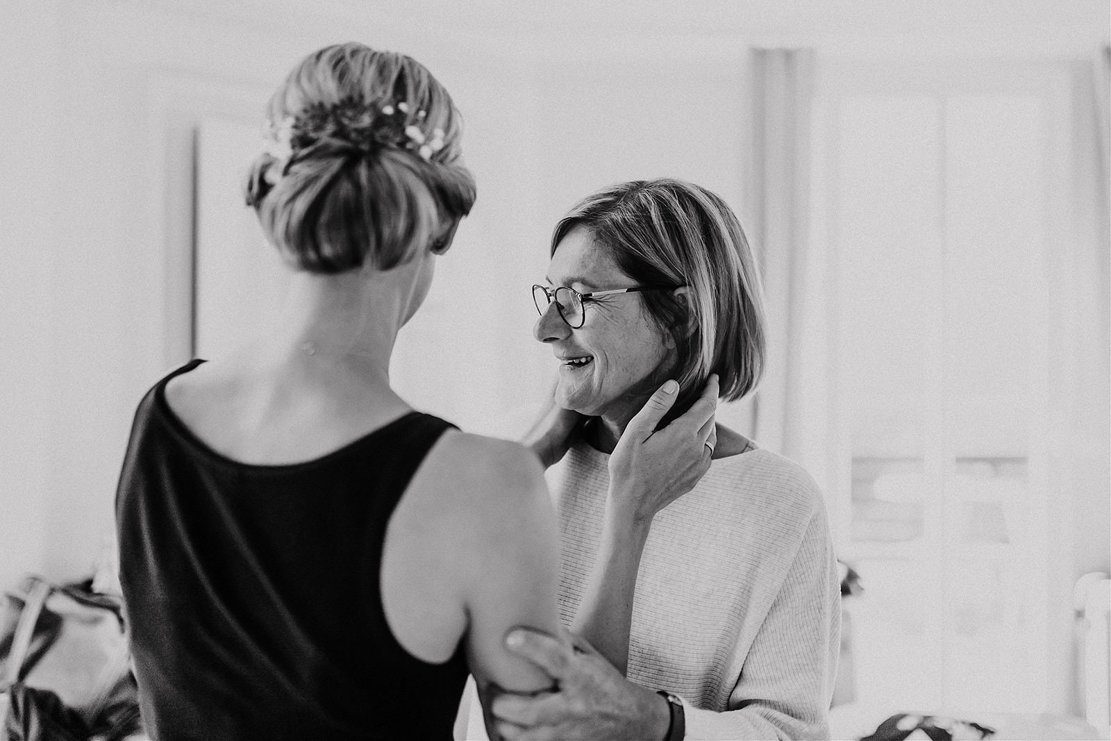 wedding photography mürren switzerland mother of the bride