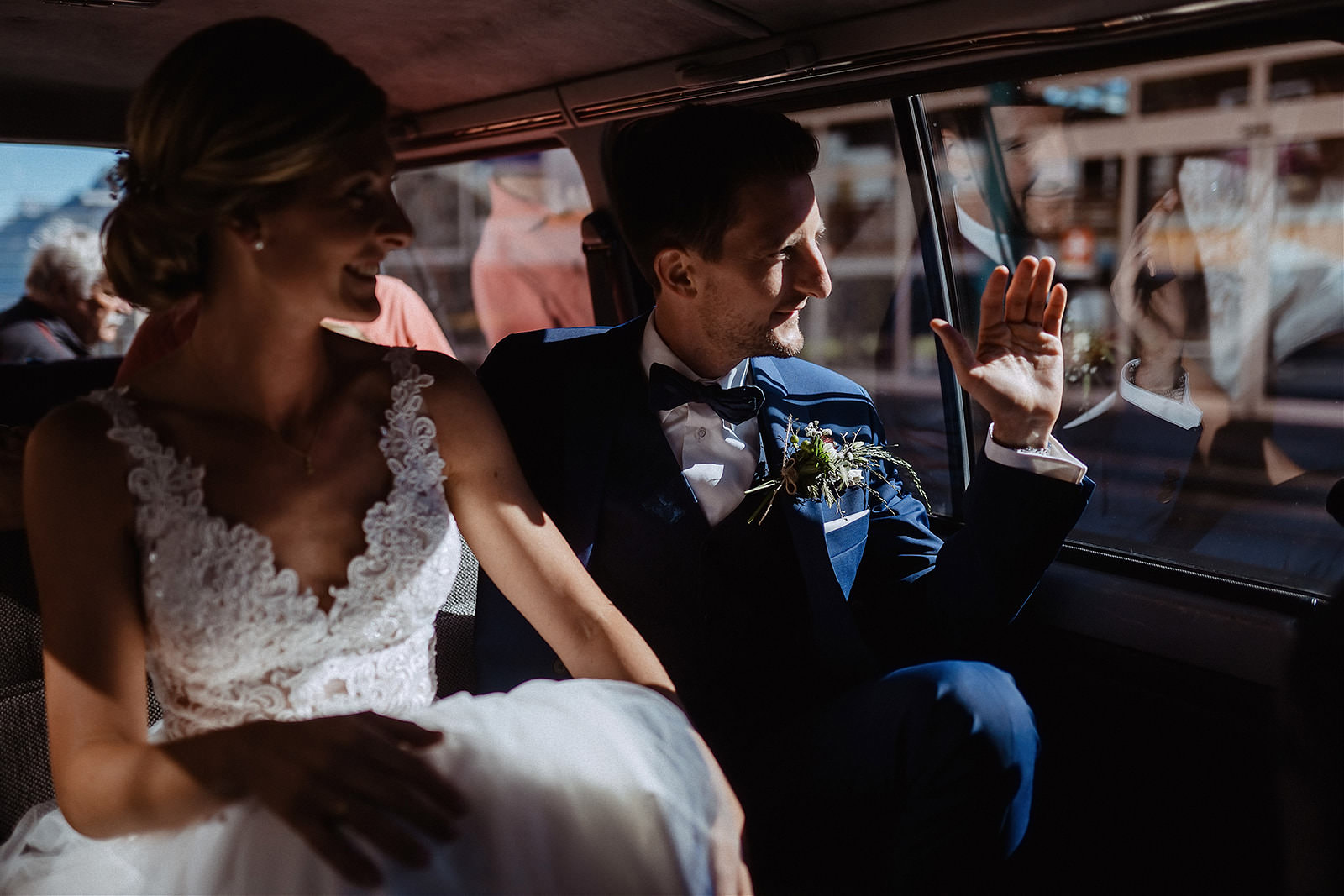 hochzeitsfotograf mürren schweiz auto
