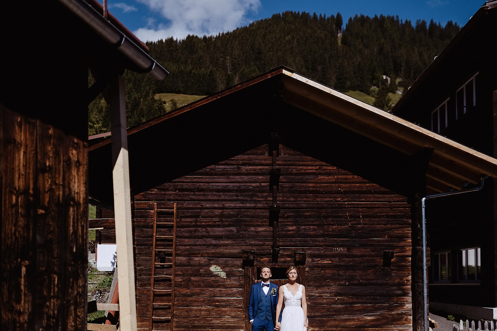 hochzeitsreportage lauterbrunnen schweiz portraits mürren