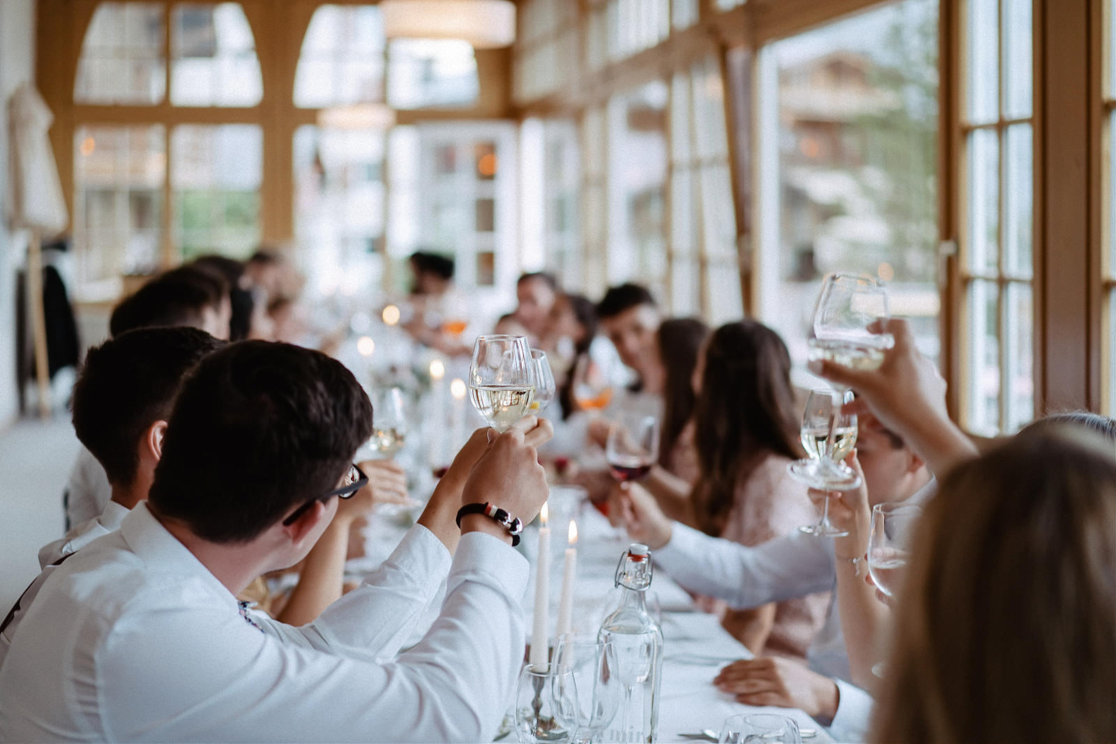 wedding photographer lauterbrunnen swiss cheers