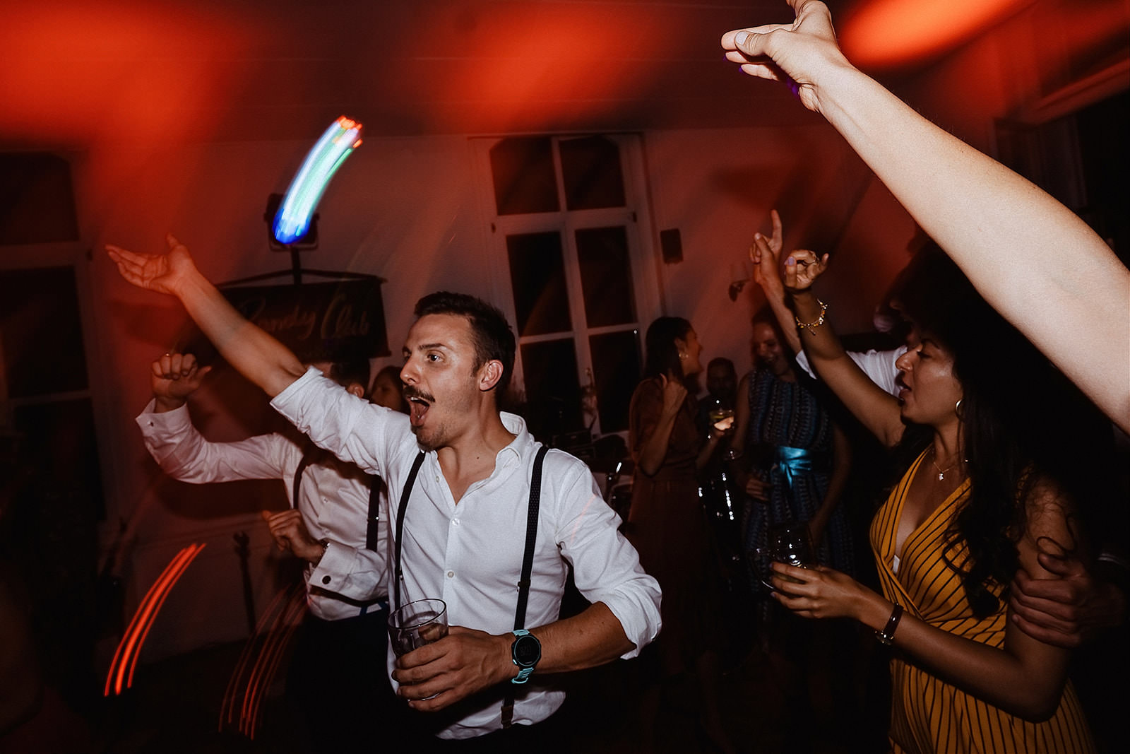 hochzeitsfotos mürren schweiz party geht ab